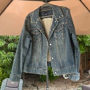 GAP Women's Blue Denim Jacket